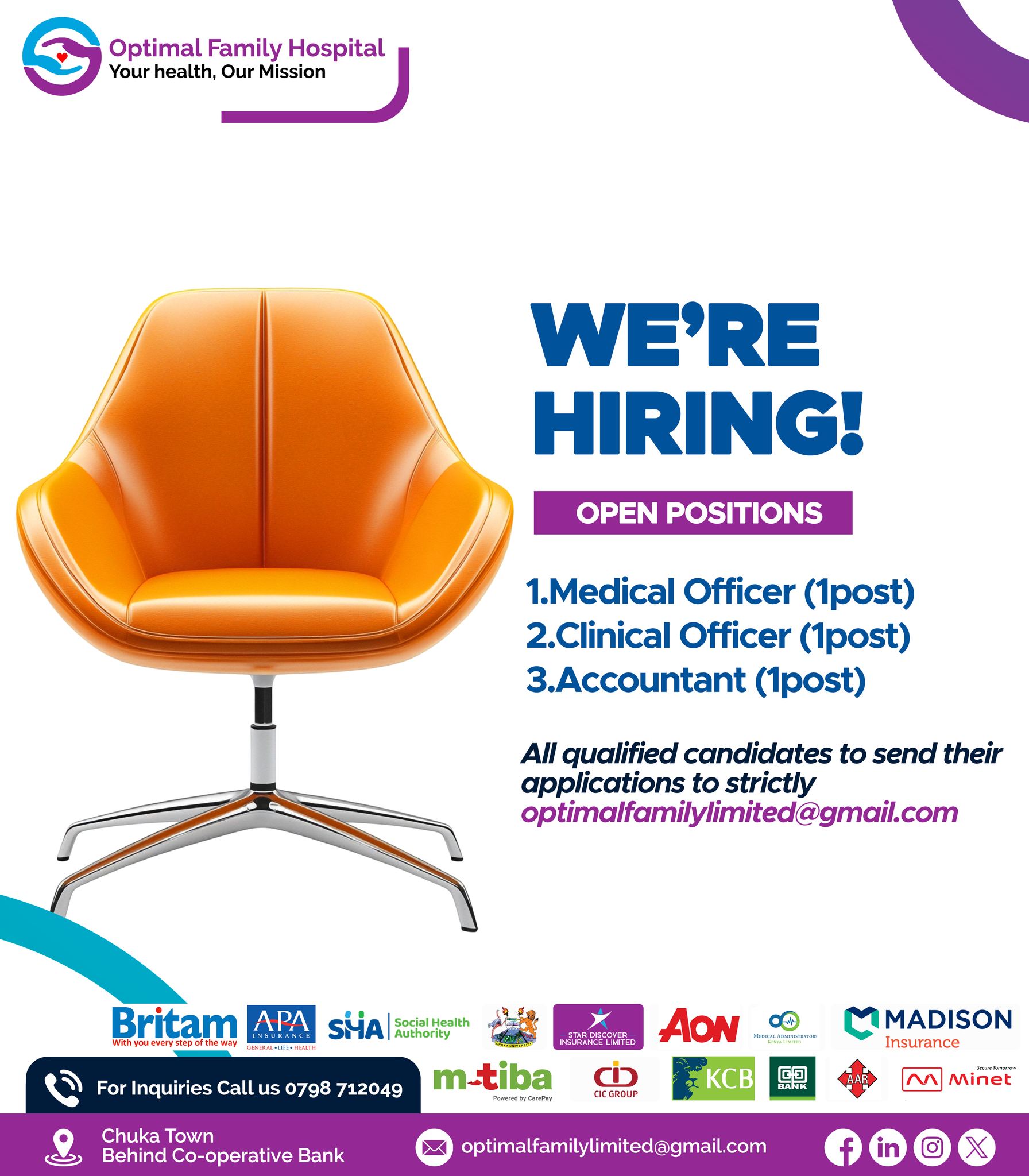 We're Hiring